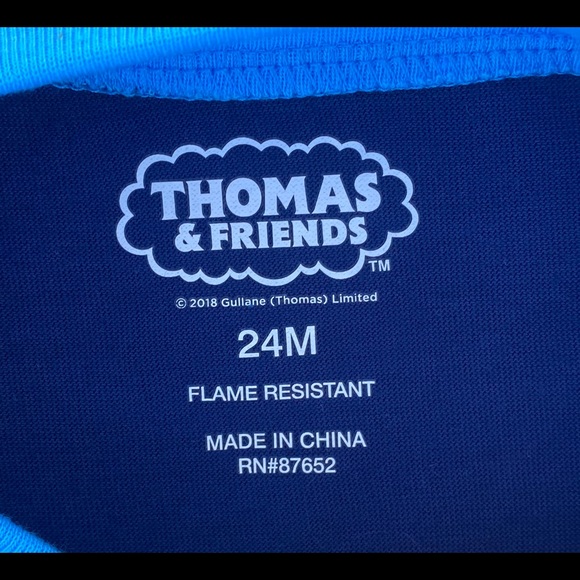 NWT Thomas the Tank Engine 2 Piece Pajamas 24 mos - Picture 6 of 6